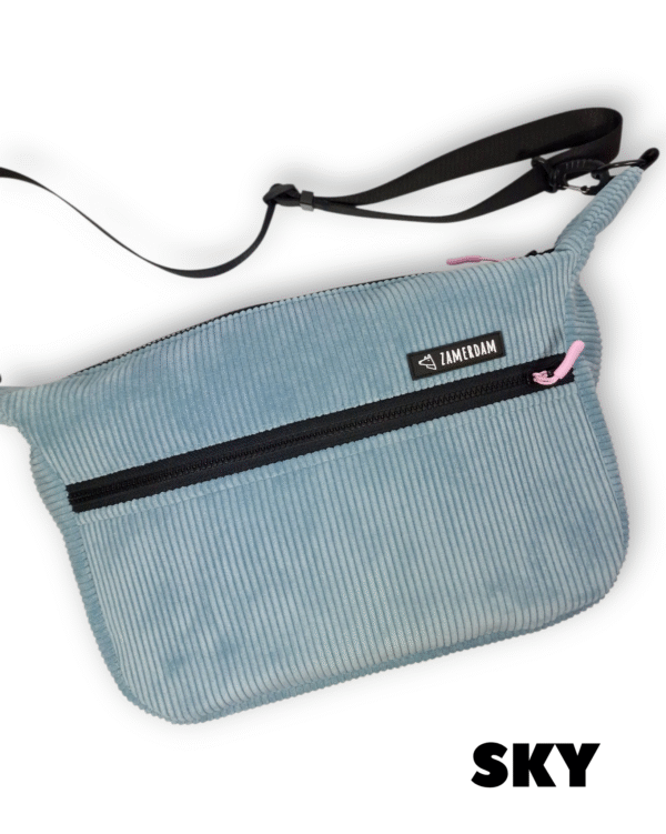 Torba Spacerowa Sztruks Crossbody - obrazek 23