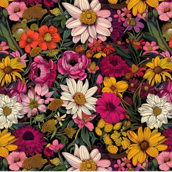 Saszetka treningowa Flowers